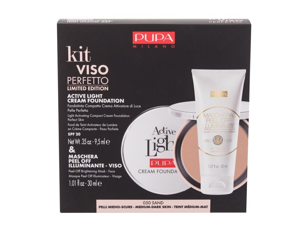 Jumestuskreemi komplekt Active Light Cream Foundation Makeup hind ja info | Jumestuskreemid, puudrid | kaup24.ee