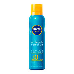 Солнцезащитный спрей Nivea Br P y Refresc Bruma F30, 200 мл цена и информация | Кремы от загара | kaup24.ee