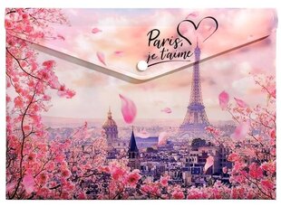 Папка-конверт A4 Panta Plast Take Me To Paris цена и информация | Канцелярские товары | kaup24.ee