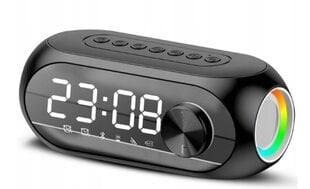 Беспроводной динамик RGB с функцией будильника и часов S8 цена и информация | Аудиоколонки | kaup24.ee