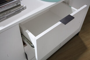 Шкафчик ADRK Furniture Lenea G011, коричневый цвет цена и информация | Шкафчики в гостиную | kaup24.ee