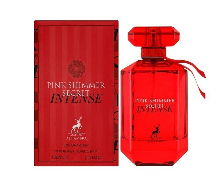 Parfüümvesi Maison Alhambra Pink Shimmer Secret Intense EDP naistele, 100 ml цена и информация | Naiste parfüümid | kaup24.ee