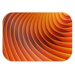 Põrandat kaitsev matt Oranžid lained, 140x100 cm hind ja info | Kontoritoolid | kaup24.ee