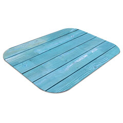 Põrandat kaitsev matt Sinised lauad, 140x100 cm цена и информация | Офисные кресла | kaup24.ee