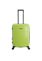 чемодан 65 x 43 x 27 см, зеленый цена и информация | Чемоданы, дорожные сумки | kaup24.ee