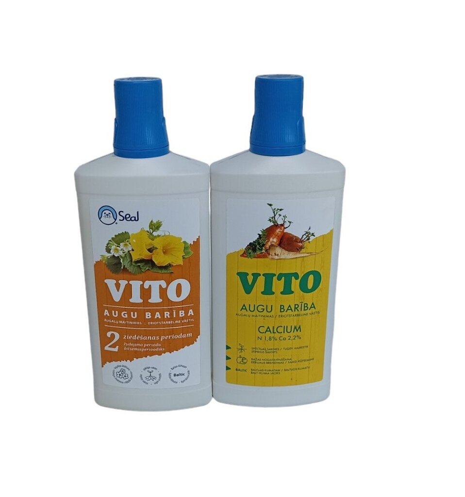 Komplekt Vito õitsemise perioodiks 500 ml ja Vito Calcium 500 ml цена и информация | Vedelväetised | kaup24.ee