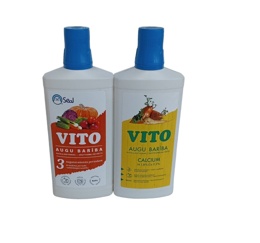 Komplekt Vito küpsemisperioodiks 500 ml ja Vito Calcium 500 ml цена и информация | Vedelväetised | kaup24.ee