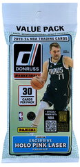 Баскетбольные карточки Panini Donruss 2023/2024 Value Pack, 30 шт. цена и информация | Коллекционные карточки | kaup24.ee