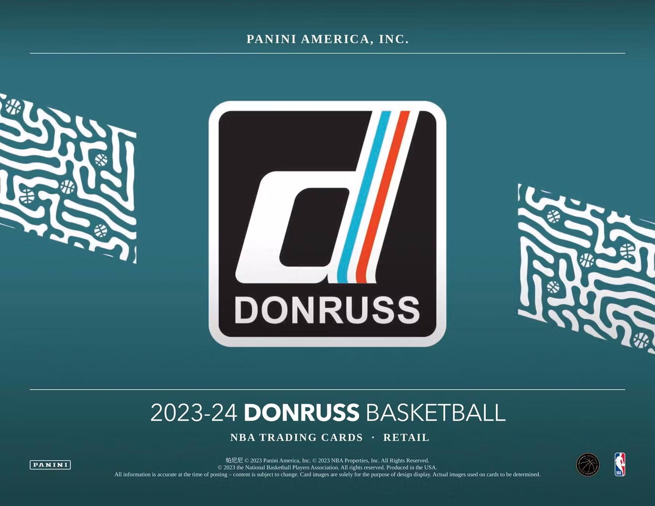 Korvpallikaardid Panini Donruss 2023/2024 Value Pack цена и информация | Hobikaardid | kaup24.ee