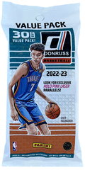 Баскетбольные карточки Panini Donruss 2022/2023 Value Pack, 30 шт. цена и информация | Коллекционные карточки | kaup24.ee