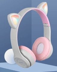 LED-kõrvaklapid kassikõrvakujundusega hind ja info | Kõrvaklapid | kaup24.ee