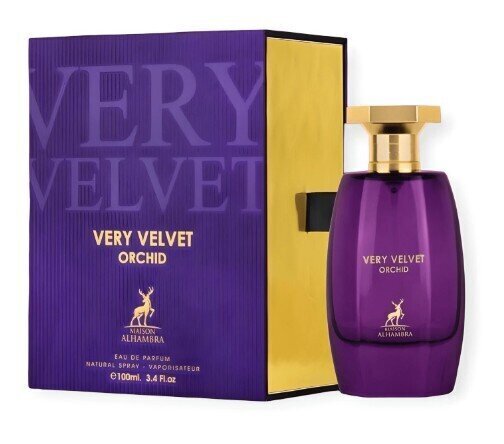 Parfüümvesi Maison Alhambra Very Velvet Orchid EDP naistele, 100 ml hind ja info | Naiste parfüümid | kaup24.ee