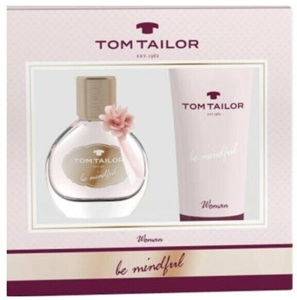 Kosmeetikakomplekt Tom Tailor Be Mindful Woman EDT naistele: tualettvesi 30 ml + dušigeel 100 ml цена и информация | Naiste parfüümid | kaup24.ee