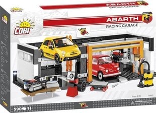 Блоки для конструирования Abarth гараж Cobi, 590 д. цена и информация | Конструкторы и кубики | kaup24.ee