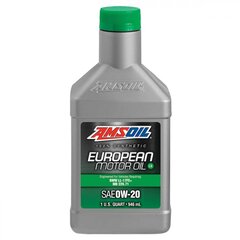 Amsoil European Motor Oil 0W-20 LS 0.946ml (AFEQT) hind ja info | Mootoriõlid | kaup24.ee