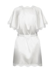 Сексуальный халат Obsessive Prima Neve Kimono, белый цвет цена и информация | Сексуальное женское белье | kaup24.ee