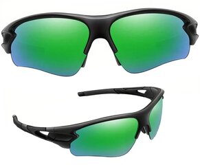Поляризованные спортивные солнцезащитные очки для мужчин S10, зеленые цена и информация | Спортивные очки | kaup24.ee