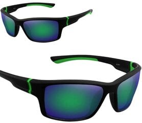 Поляризованные спортивные солнцезащитные очки для мужчин B43, зеленый цена и информация | Спортивные очки | kaup24.ee