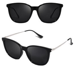 Солнцезащитные очки с поляризацией для женщин E22, черный цена и информация | Женские солнцезащитные очки | kaup24.ee