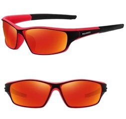 Поляризованные спортивные солнцезащитные очки для мужчин H25, красный цена и информация | Спортивные очки | kaup24.ee