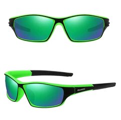 Поляризованные спортивные солнцезащитные очки для мужчин H25, зеленый цена и информация | Спортивные очки | kaup24.ee