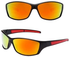 Поляризованные спортивные солнцезащитные очки для мужчин T40 красный цена и информация | Спортивные очки | kaup24.ee
