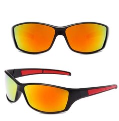 Поляризованные спортивные солнцезащитные очки для мужчин T40, красный цена и информация | Спортивные очки | kaup24.ee
