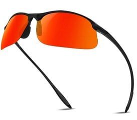 Поляризованные спортивные солнцезащитные очки для мужчин O90 красный цена и информация | Спортивные очки | kaup24.ee