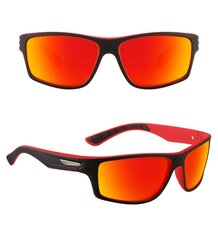 Поляризованные спортивные солнцезащитные очки для мужчин O81, красный цена и информация | Спортивные очки | kaup24.ee