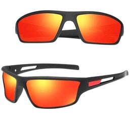 Поляризованные спортивные солнцезащитные очки для мужчин M17, красный цена и информация | Спортивные очки | kaup24.ee
