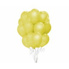 Воздушные шары Beauty & Charm, пастельный желтый, 30 см, 50 шт. цена и информация | Шарики | kaup24.ee