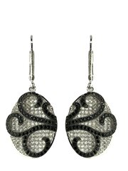 Stella jewelry roodiumhõbedast kõrvarõngad naistele sünteetiliste kividega, ME10282A hind ja info | Kõrvarõngad | kaup24.ee
