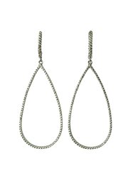 Stella jewelry roodiumhõbedast kõrvarõngad naistele sünteetiliste kividega, ME11618B hind ja info | Kõrvarõngad | kaup24.ee