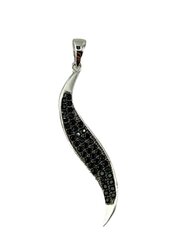 Stella jewelry серебряный кулон для женщин с родием и синтетическими камнями, MP10114B цена и информация | Украшения на шею | kaup24.ee