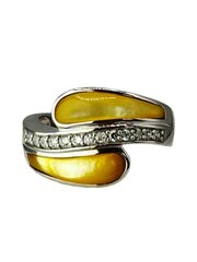 Stella jewelry roodiumiga kaetud hõbesõrmus naistele sünteetiliste kividega, LR00136D hind ja info | Sõrmused | kaup24.ee