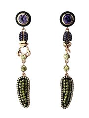 Stella jewelry kullatud hõbedast kõrvarõngad naistele sünteetiliste kividega, 0E01484A hind ja info | Kõrvarõngad | kaup24.ee