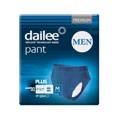 DAILEE Pant Men Premium Plus M 15gab. цена и информация | Подгузники, прокладки, одноразовые пеленки для взрослых | kaup24.ee