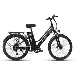 Электровелосипед OneSport OT18, 26", черный, 250Вт, 14,4Ач цена и информация | Электровелосипеды | kaup24.ee