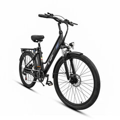 Электровелосипед OneSport OT18, 26", черный, 250Вт, 14,4Ач цена и информация | Электровелосипеды | kaup24.ee