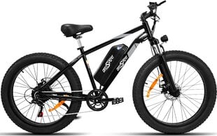 Электровелосипед OneSport OT15, 26", черный, 500Вт, 17Ач цена и информация | Электровелосипеды | kaup24.ee