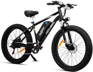 Электровелосипед OneSport OT15, 26", черный, 500Вт, 17Ач цена и информация | Электровелосипеды | kaup24.ee