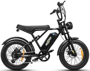 Электровелосипед OneSport ONES3 PRO, 20", черный, 500Вт, 17Ач цена и информация | Электровелосипеды | kaup24.ee