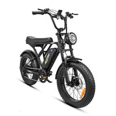 Электровелосипед OneSport ONES3 PRO, 20", черный, 500Вт, 17Ач цена и информация | Электровелосипеды | kaup24.ee