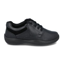 Очень широкие мужские туфли Jomos, чёрные цена и информация | Мужские ботинки | kaup24.ee