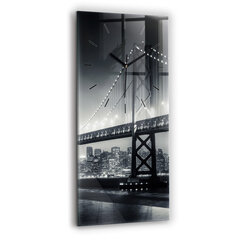 Seinakell San Francisco öösild, 30x60 cm цена и информация | Часы | kaup24.ee