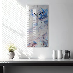Seinakell Värvi tekstuuri abstraktsioon, 30x60 cm hind ja info | Kellad | kaup24.ee