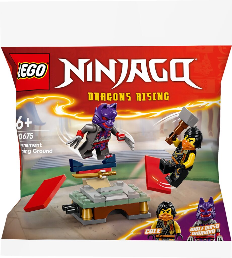 30675 Lego® Ninjago Turniiri treeningväljak hind ja info | Klotsid ja konstruktorid | kaup24.ee