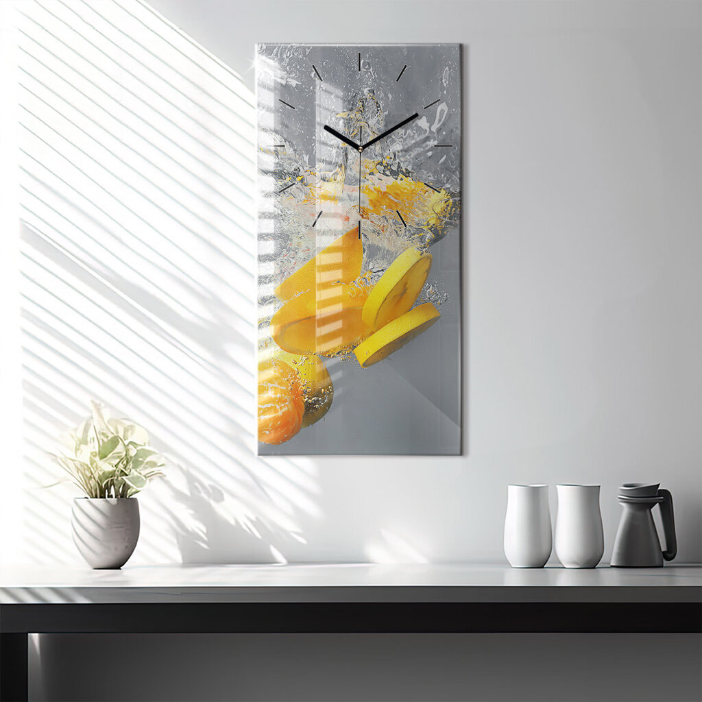 Seinakell Tsitrused vees, 30x60 cm цена и информация | Kellad | kaup24.ee