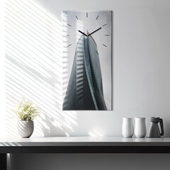Seinakell Pilvelõhkuja Milanos, 30x60 cm hind ja info | Kellad | kaup24.ee