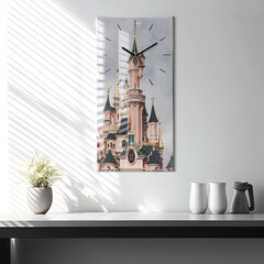 Seinakell Disneylandi loss Pariisis, 30x60 cm цена и информация | Часы | kaup24.ee